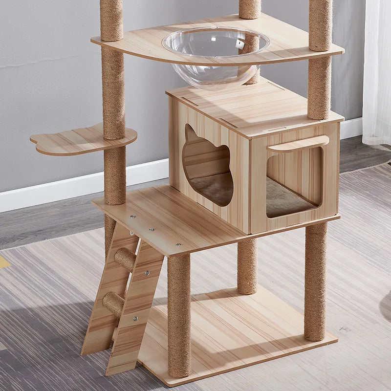 Wood Cat tree