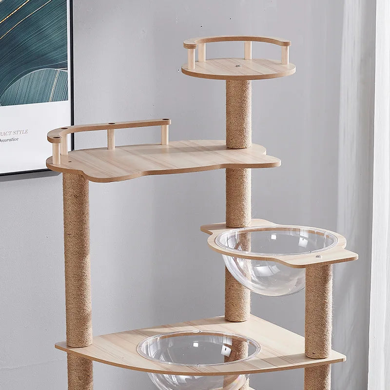 Wood Cat tree