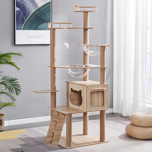Wood Cat tree